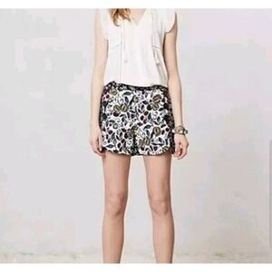 Anthropologie Cartonnier Shorts Size 2 Floral Blossomed Sailor‎
